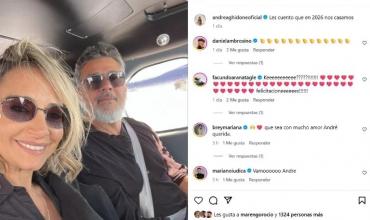 Andrea Ghidone anunció su casamiento a los 47 años: una celebración del amor