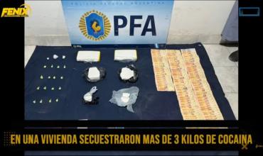 Allanamientos en La Rioja: secuestraron 3 kilos de cocaína valuada en $93 millones y detuvieron a una organización narco