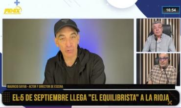 “El Equilibrista”: el espectáculo de Mauricio Dayub llega a La Rioja