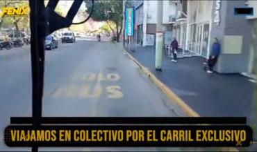 MULTIPLATAFORMA FÉNIX viajó en colectivo para conocer los carriles rápidos