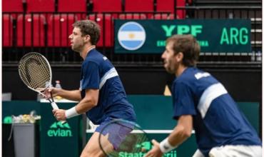La Argentina le ganó 3-0 a Países Bajos y se metió en las Finales de la Copa Davis