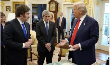 Luis Caputo y Gerardo Werthein salieron a calmar a los mercados tras la reunión Milei-Trump