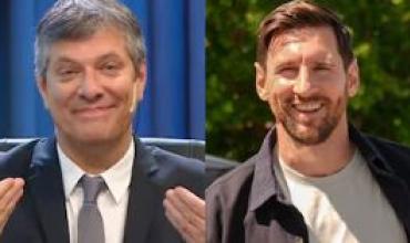 Mario Pergolini recordó el día que Lionel Messi le dedicó una lapidaria frase: “Sos horrible”