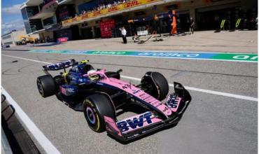 Franco Colapinto mostró un gran ritmo y finalizó P9 en la FP1 del Gran Premio de México