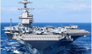 Crece la tensión en el Caribe: EE.UU. le muestra su potencia bélica a Venezuela con el USS Gerald Ford