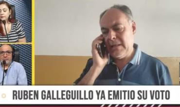 Votó Rubén Galleguillo: “Al depositar el voto, uno también deposita la confianza y la esperanza en una Rioja mejor”