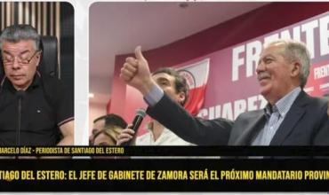 Santiago del Estero: el jefe de Gabinete de Zamora será el próximo mandatario provincial