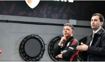 Stefano Di Carlo se reunió en Ezeiza con Gallardo y los jugadores de River: los detalles del encuentro en la previa del Superclásico